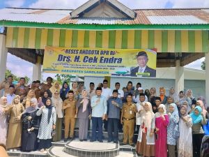 Reses di Mandiangin, Cek Endra Ajak Warga Jaga Lingkungan dan Dorong Legalitas Migas Rakyat