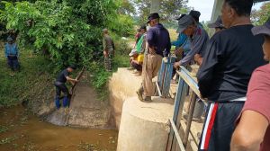 DAM Irigasi Jebol, 533 Hektare Sawah di Betung Bedarah Timur Terancam Gagal Tanam