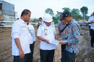 Pemkot Jambi Percepat Progres Kolam Retensi Pengendali Banjir