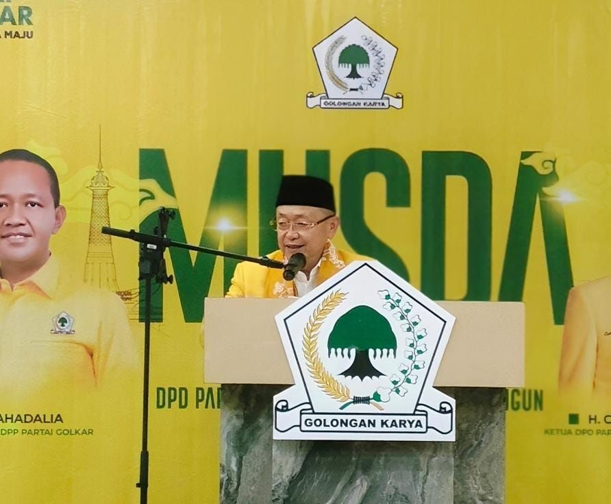 Buka Musda Golkar Sarolangun, Cek Endra Tekankan Soliditas dan Kerja Nyata Kader