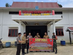 Kapolsubsektor Tabir Timur Gencarkan Sosialisasi Larangan PETI, Ajak Warga Jaga Lingkungan