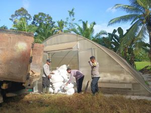 Polsek Tabir Ulu Fasilitasi Angkut 6 Ton Jagung Petani Usai Ditolak Bulog
