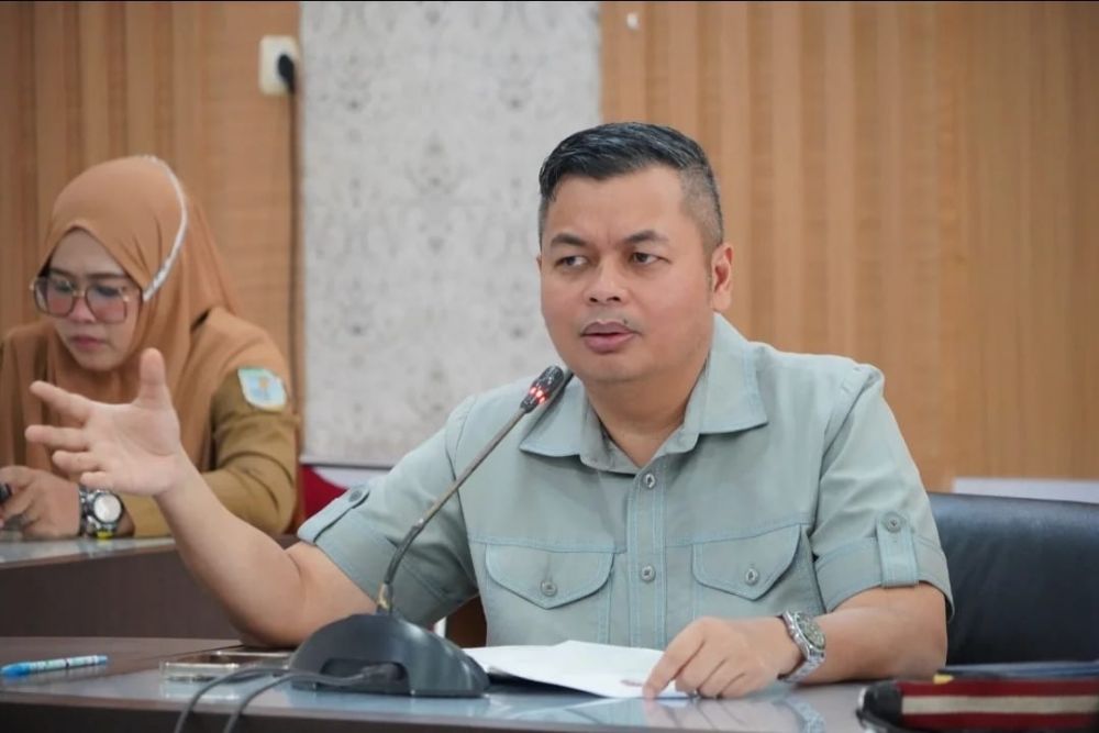 Ketua DPRD Kota Jambi, Kemas Faried Alfarelly,.SE.