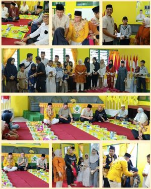Golkar Bungo Buka Puasa Bersama, Santuni Anak Yatim dan Teken MoU BPJS Ketenagakerjaan