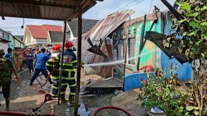 5 Bedeng di Jambi Selatan Ludes Terbakar, Diduga Akibat Korsleting Listrik