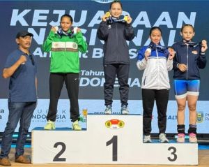 Juliana Klarisa Borong Tiga Emas, Harumkan Nama Jambi di Kejurnas Angkat Besi 2026