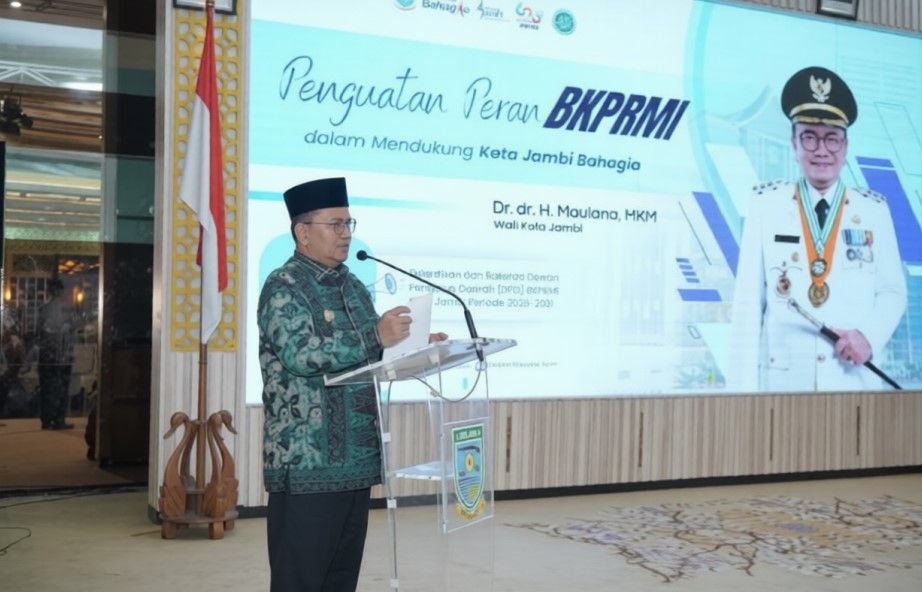 Wali Kota Jambi Lantik Pengurus BKPRMI 2026–2031, Dorong Dakwah Kekinian untuk Generasi Muda