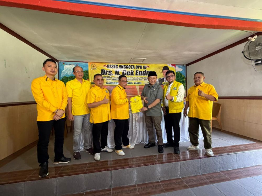 Cek Endra Tegaskan Golkar Harus Menang di Muaro Jambi: Siapkan Kader Sampai TPS