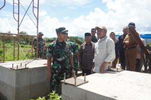 Danrem 042/Gapu Tinjau Pembangunan Dua Jembatan Strategis di Kerinci dan Sungai Penuh