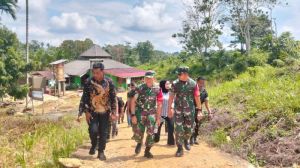 Danrem 042/Gapu Tinjau TMMD ke-128 di Sarolangun, Pastikan Pembangunan Tepat Sasaran