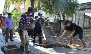 Semangat Gotong Royong Warnai Launching Program Kampung Bahagia di Kelurahan Selamat