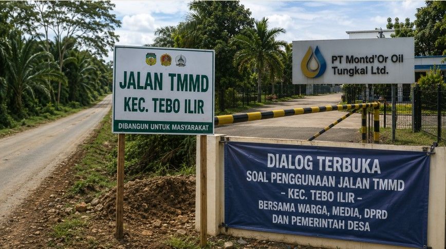 Aktivis Dorong Keterbukaan PT Montd’Or dalam Polemik Jalan TMMD