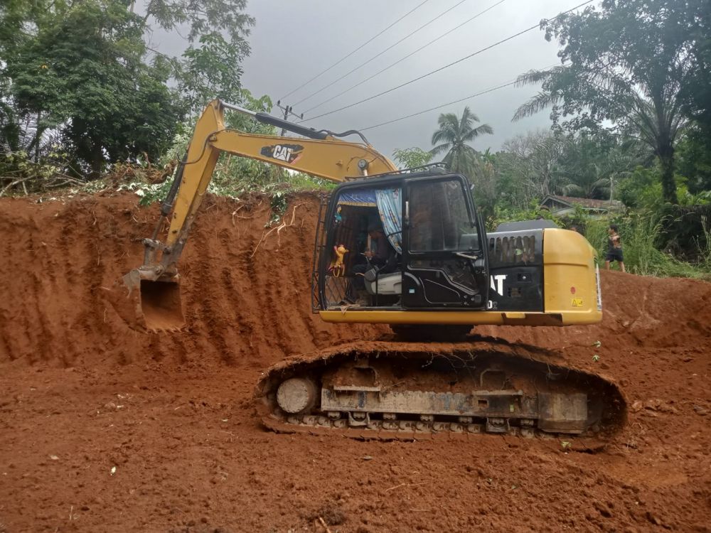 Komisi III Bergerak, Jalan dan Bok Culvert Rusak di Unit 3 Mulai Diperbaiki