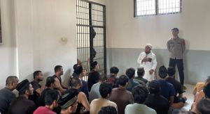 Binrohtal Rutin Digelar, Polres Tanjab Barat Perkuat Pembinaan Humanis bagi Tahanan
