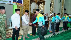 Suasana Haru Iringi Pelepasan Jamaah Haji Kabupaten Tebo Tahun 2026