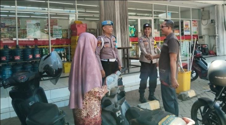 Jaga Keamanan Wilayah, Polsek Tungkal Ulu Gelar Patroli Beat Poin