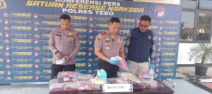 Polres Tebo Ungkap Puluhan Kasus Narkoba, 36 Orang Diamankan