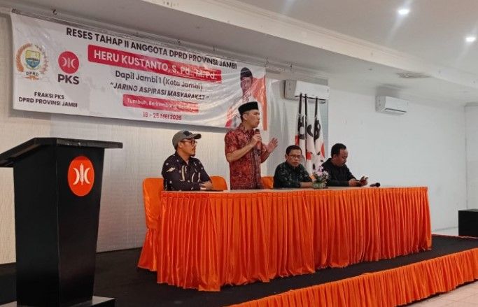 Reses Bersama Komunitas Senam, Heru Kustanto Dorong Budaya Hidup Sehat di Jambi