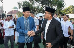 AHY Shalat Idul Adha Bersama Warga Jaksel, Ajak Perkuat Solidaritas Sosial