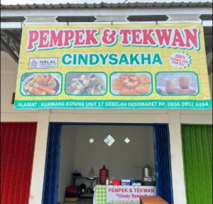 Pempek & Tekwan Cindy Sakha Hadir di Kuamang Kuning, Sajikan Cita Rasa Khas Palembang