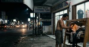 Resahkan Warga, Pria Diduga ODGJ Nyaris Bakar Toko Pakaian di Simpang Tugu Tebo