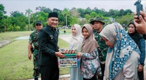 Bupati Sarolangun Apresiasi Program Karya Bakti Skala Besar TNI-AD