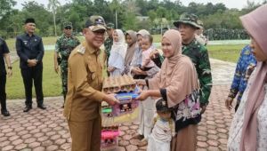 Sinergi TNI dan Pemda Menguat, Karya Bakti Kodim 0420/Sarko Jadi Simbol Gotong Royong untuk Rakyat