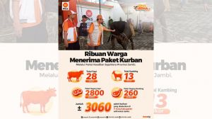 PKS Jambi Salurkan 3.060 Paket Kurban, Menjangkau Ribuan Warga di 11 Kabupaten/Kota