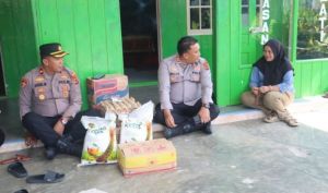 Sambut HUT Bhayangkara ke-80, Polres Tanjab Barat Gelar Bakti Sosial di Panti Asuhan
