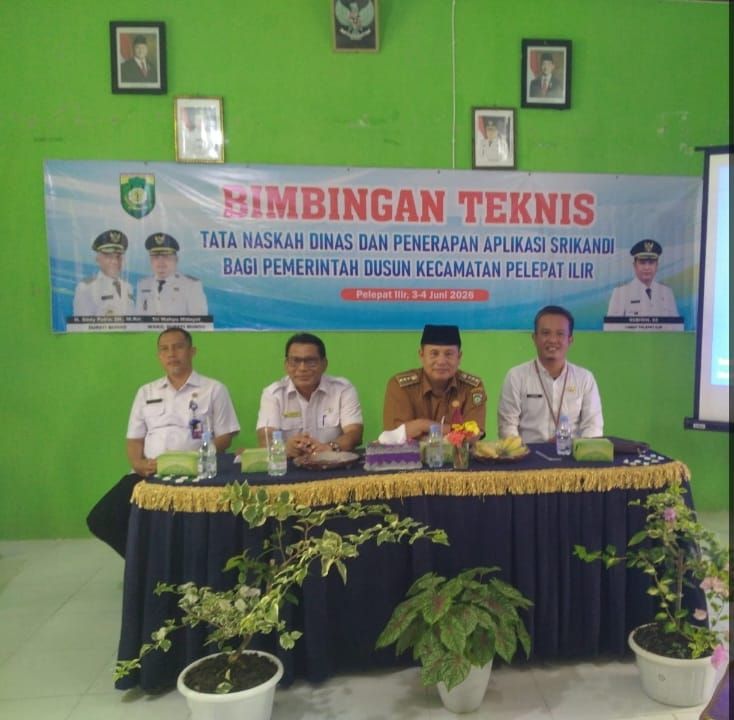 Pelepat Ilir Perkuat Digitalisasi Administrasi Dusun Melalui Bimtek Srikandi