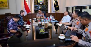 Kapolda Jambi Terima Audiensi Konsulat AS, Bahas Keamanan hingga Kejahatan Transnasional