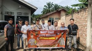 Rumah di Rantau Kapas Mudo Diperiksa Polisi, Sejumlah Barang Diduga Alat Narkoba Diamankan