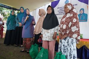 Hesti Haris Evaluasi 10 Program Pokok PKK di Sungai Nibung, Soroti Kerukunan Antarumat Beragama