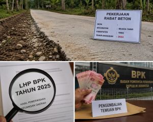 Temuan BPK Rp451 Juta pada Proyek Rabat Beton 2024, Eryanto Sebut Kontraktor Sudah Angsur