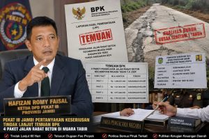Temuan BPK Rabat Beton Tebo Tahun 2024 Tak Tuntas, Romy: Jangan Ada Kesan Kongkalikong!