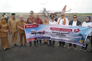 Jakarta–Muara Bungo Terhubung, Batik Air Terbang Perdana, Gubernur Al Haris: Ini Kunci Pemerataan