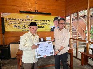 Cek Endra Sosialisasikan 4 Pilar MPR RI Bersama Persatuan Pemuda Melayu Jambi