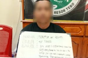 Satresnarkoba Polres Tebo Tangkap Pengedar Sabu di Rimbo Bujang, Sita Barang Bukti 5,22 Gram