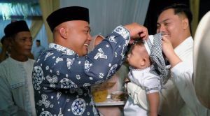 Bupati Tebo Hadiri Aqiqah dan Khitanan Putra Eko dan dr. Hanny di Rimbo Bujang
