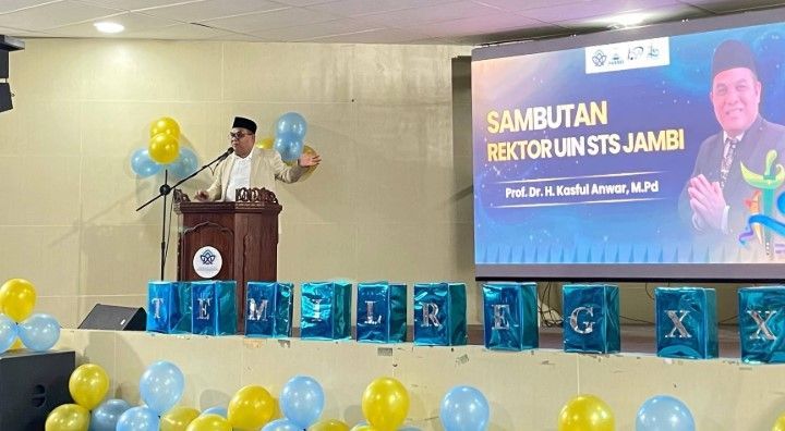 Rektor UIN STS Jambi Resmi Buka Temu Ilmiah Regional Sumbagteng XX dan Seminar Nasional