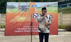 Grand Opening Sutha Corner UIN STS Jambi Resmi Digelar, Rektor Tekankan Ruang Interaksi Akademik