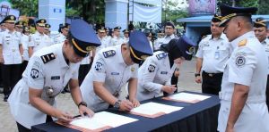 Kanwil Ditjenpas Jambi Lantik Pejabat Administrator, Kalapas Sarolangun Hadir
