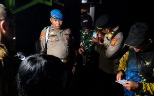 Dipimpin Wakapolsek, Patroli Skala Besar Sisir Titik Rawan di Pelepat Ilir