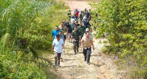 Bupati Dedy Putra dan Dandim 0416/Bute Tinjau Lokasi TMMD 2026 di Dusun Tanjung Agung