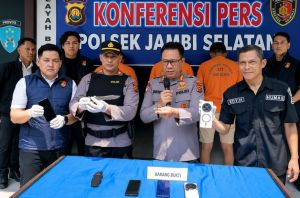 Resahkan Warga, Tiga Pelaku Jambret Perhiasan Emas di Kota Jambi Diciduk Polisi