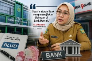 Tanggapi Usulan Golkar, Direktur RSUD STS: Aturan Tidak Mewajibkan Dana BLUD di Bank Jambi