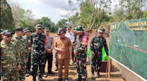 TMMD Ke-129 Kodim 0416/Bute Terus Dikebut, Pembangunan Jalan hingga RTLH Masuki Tahap Pengerjaan
