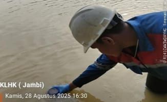 Hasil Uji Sungai Batanghari di Tebo Terungkap, Bakteri Coli Masih Melebihi Baku Mutu