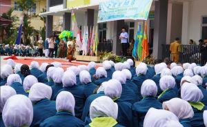 Ribuan Mahasiswa Baru Poltekkes Jambi Ikuti PKKMB, Ini Pesan Al Haris