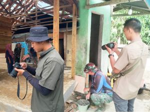 Tak Hanya Memotret, Pendim 0416/Bungo Tebo Jadi Corong Informasi TMMD Ke-129
